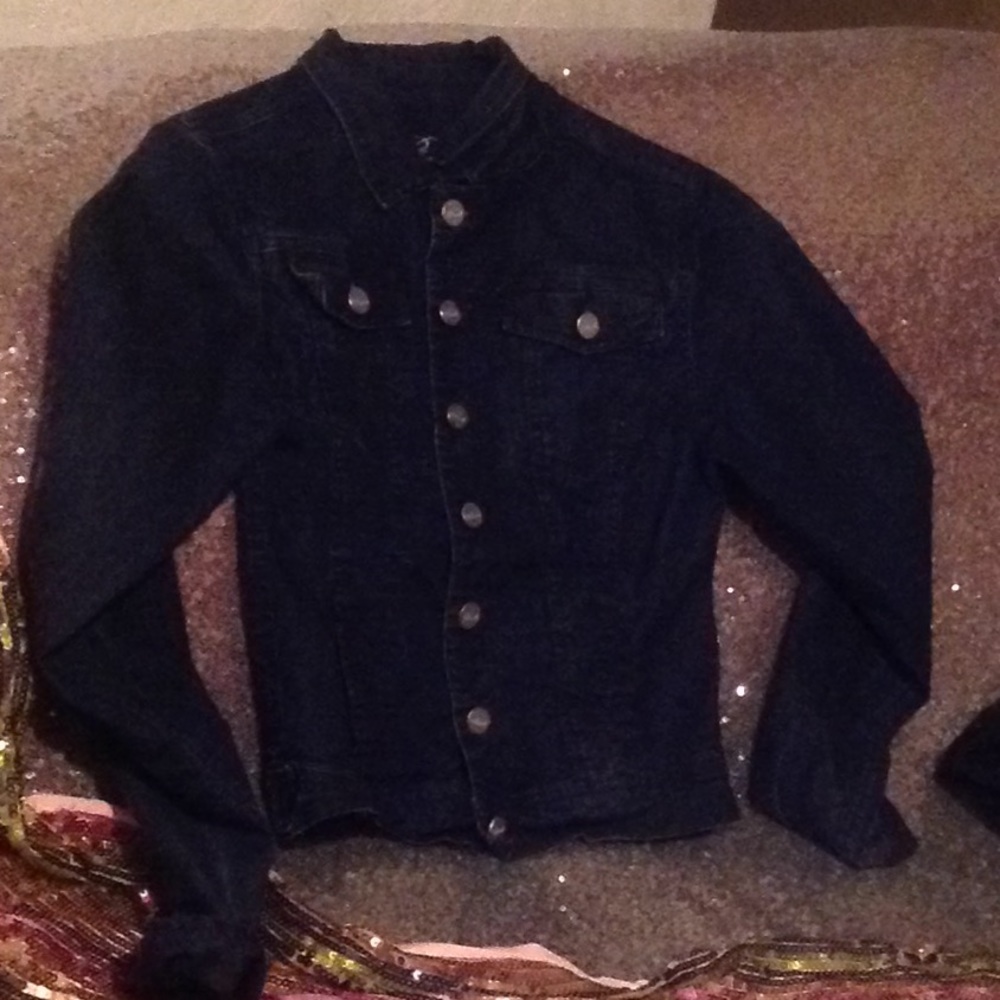 Denim Short Cropped Jacket